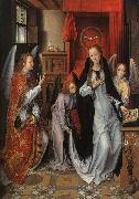 Hans Memling The Annunciation  gggg china oil painting reproduction